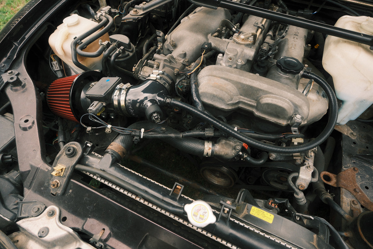 Mazda MX-5 Miata NB/NBFL Cold Air Intake – OEM & 64mm throttle body, 1998–2005