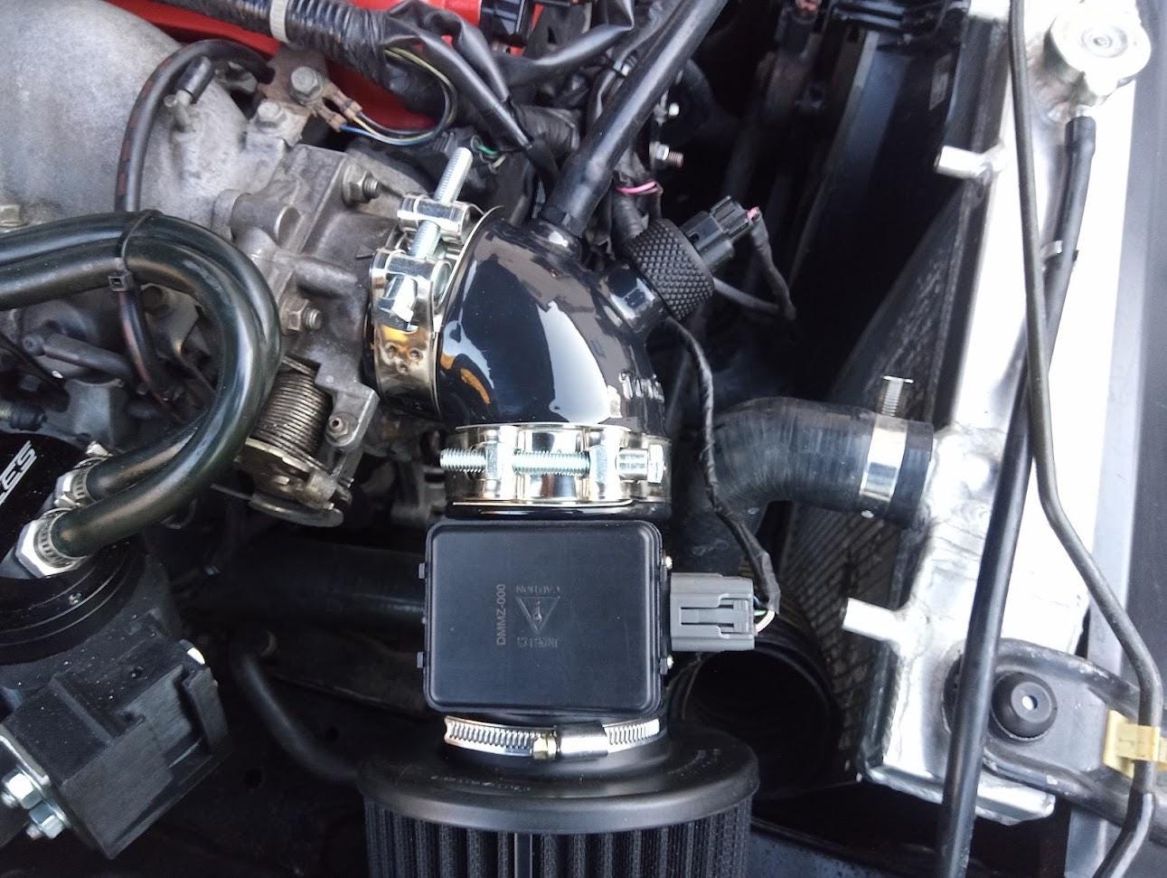 Miata NB cold air intake Version 2.0