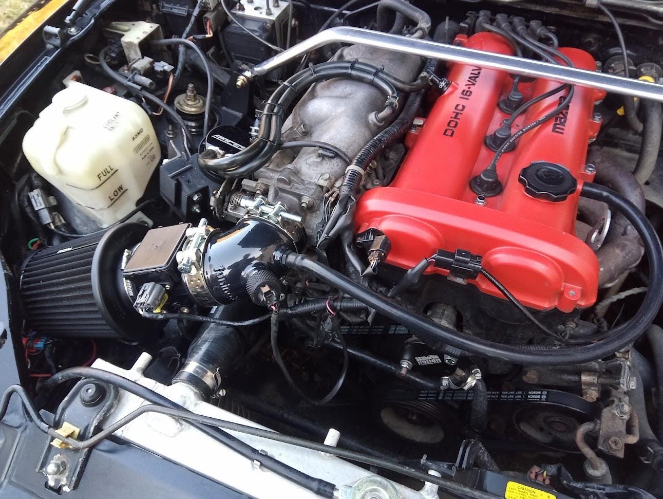 Miata NB cold air intake Version 2.0