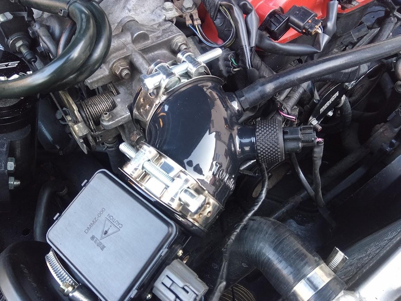 Miata NB cold air intake Version 2.0
