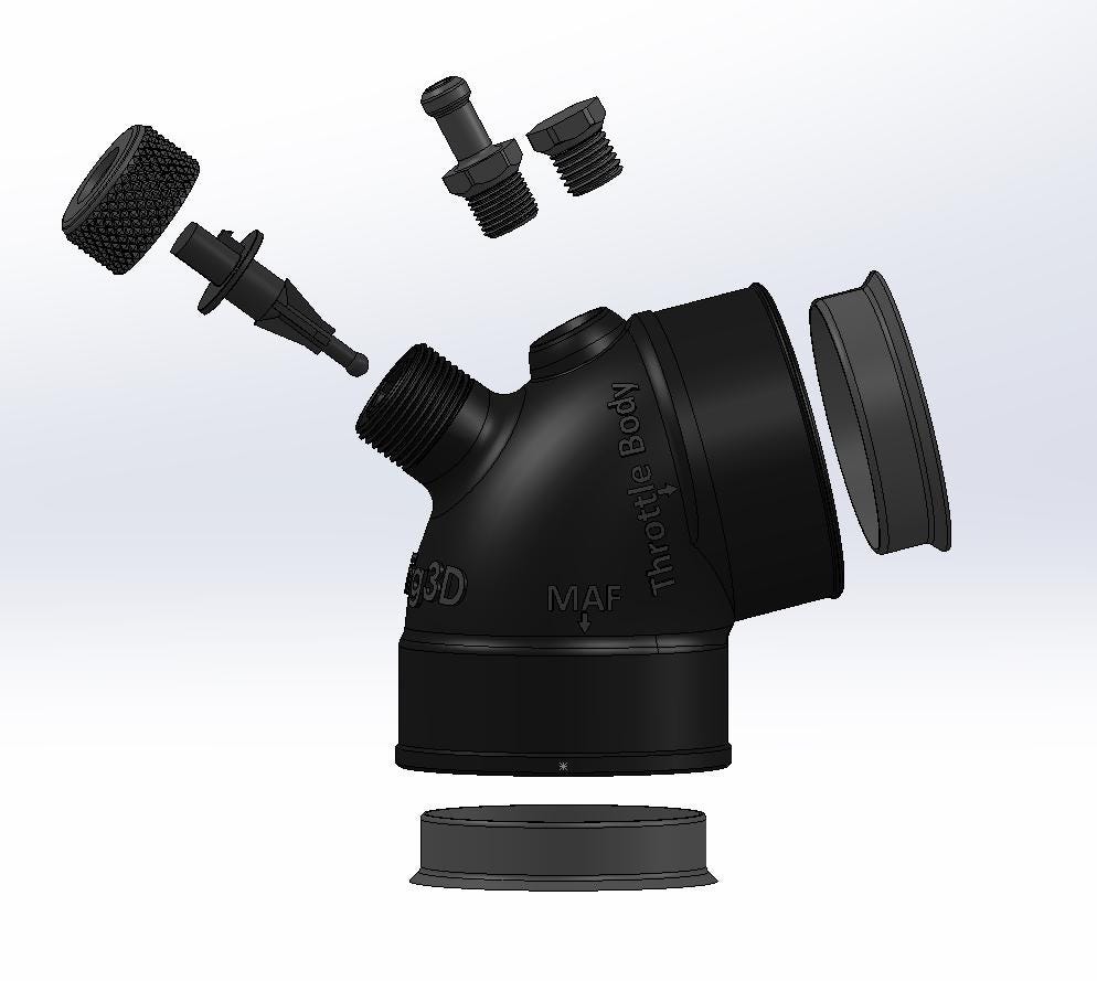 Miata NB cold air intake Version 2.0