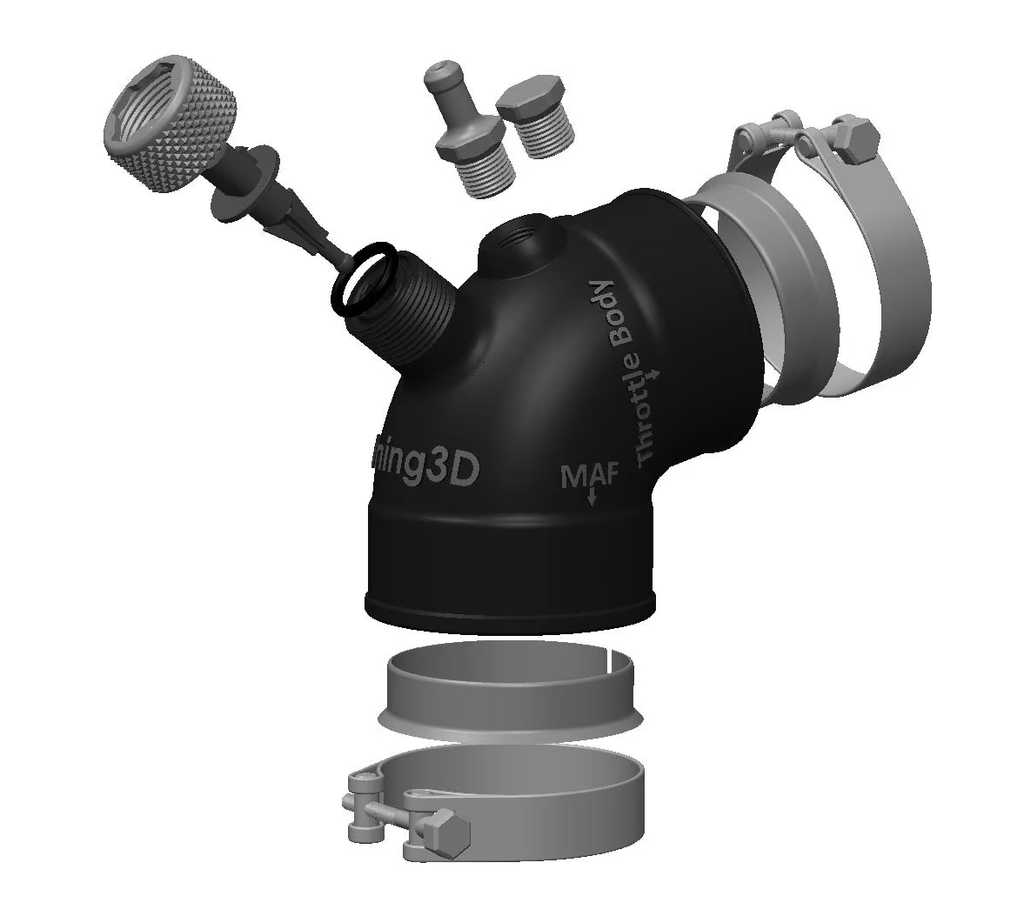 Mazda Miata MX-5 NB Cold Air Intake V2 – Performance Short Intake Kit (1998–2005) 1.6 / 1.8