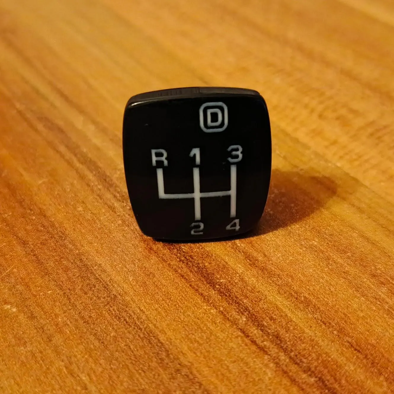 1985-1988 Corvette C4 Shift Knob Button 4 + 3 Manual Transmission