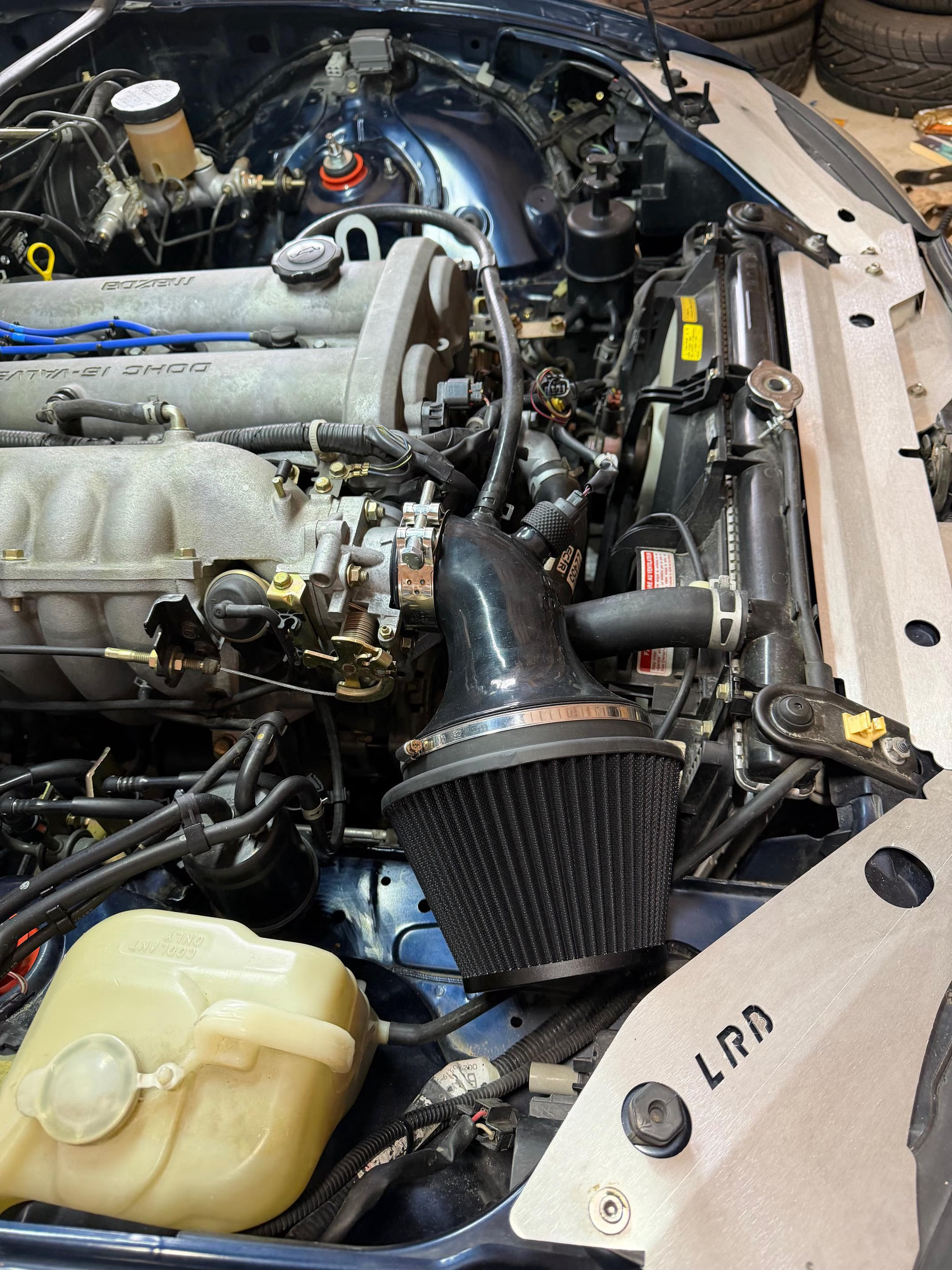 Mazda MX-5 NB Ultra Short Cold Air Intake (MAF Delete Edition)
