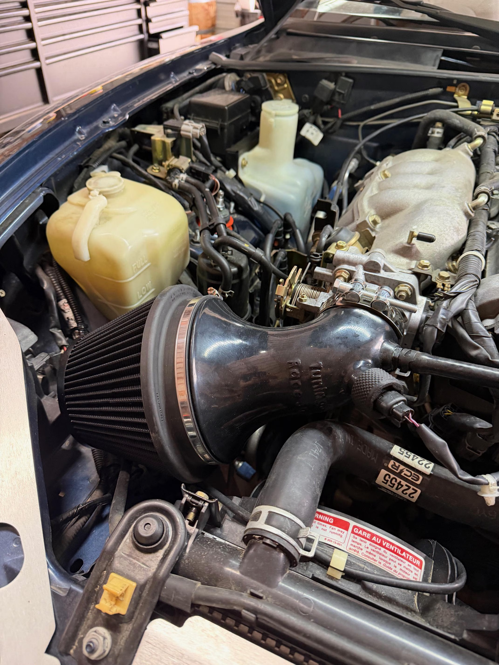 Mazda MX-5 NB Ultra Short Cold Air Intake (MAF Delete Edition)